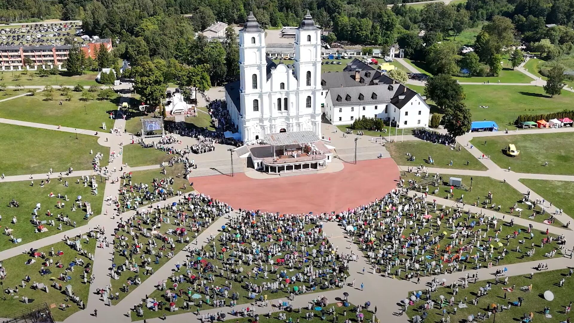 Vissvētākās Jaunavas Marijas debesīs uzņemšanas svētki Aglonā