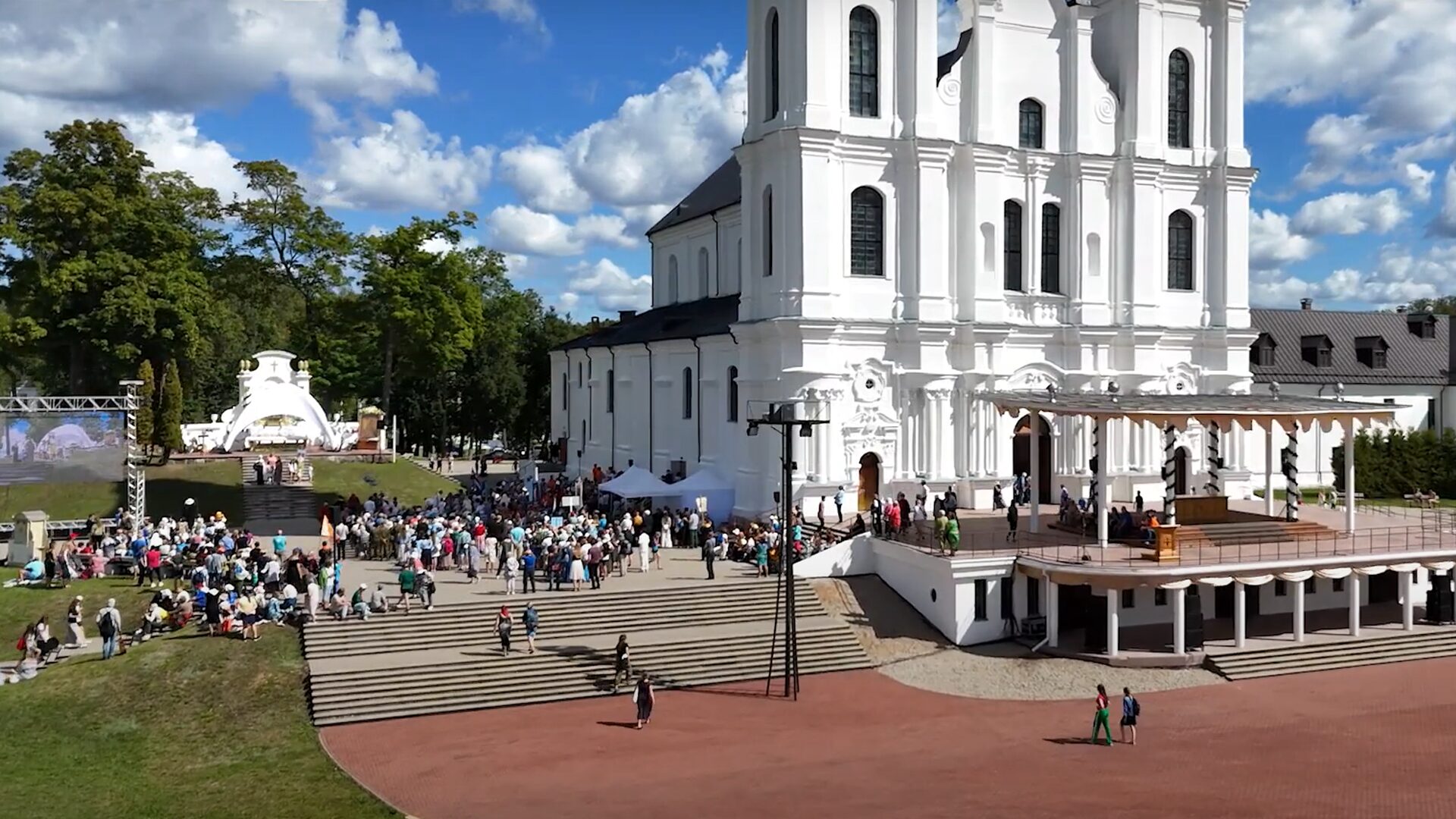 Svētceļnieku sv.Mise Aglonā